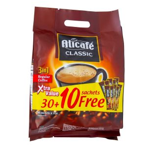 Alicafe Classic 3in1 Coffee 12x  30+10x 20g