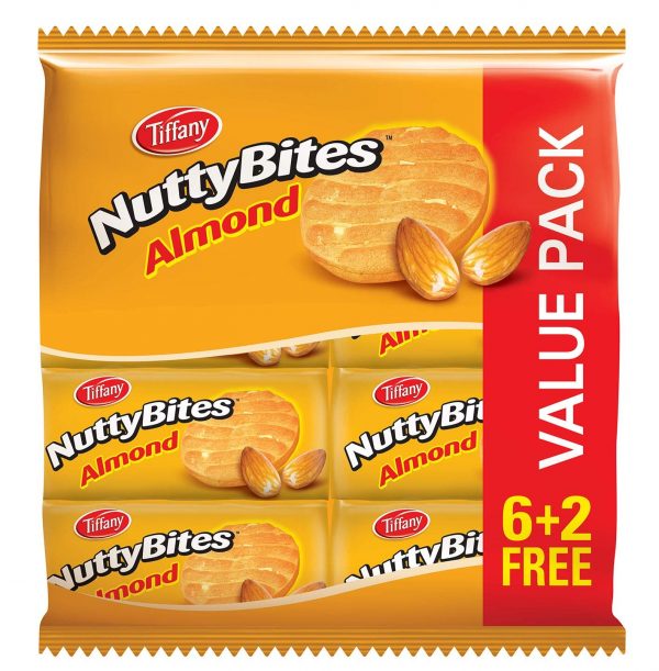 Tiffany, Nutty Bites, coconut, Value Pack, 3x 8 x 72 gm
